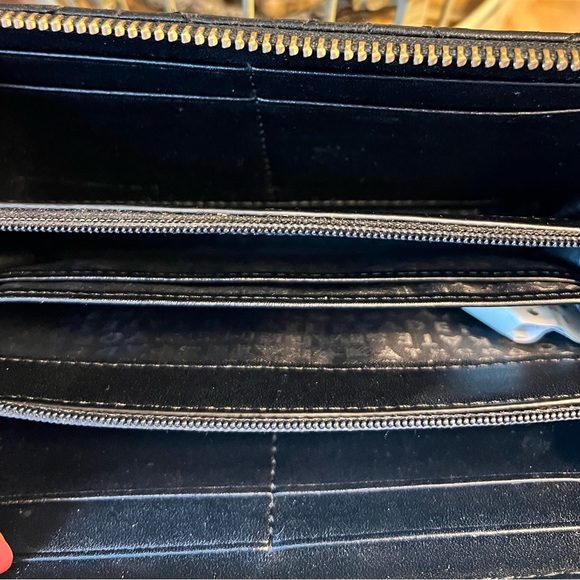 Kate Spade Whitaker Place Nisha Quilted Black Leather Wallet - Picture 5 of 7